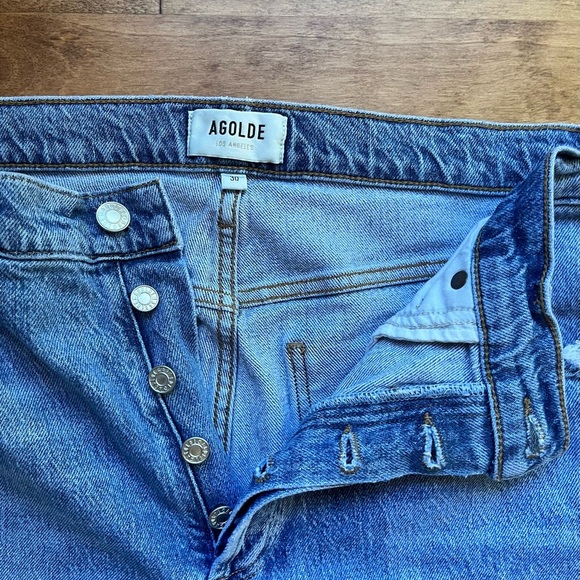 Agolde Freya High Rise Slim 30 - Picture 7 of 16